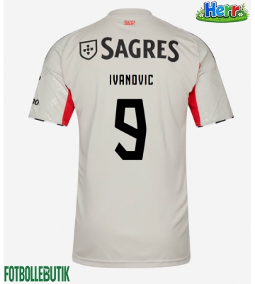 Benfica Franjo Ivanovic #9 Bortatröja 2025-26 Kortärmad